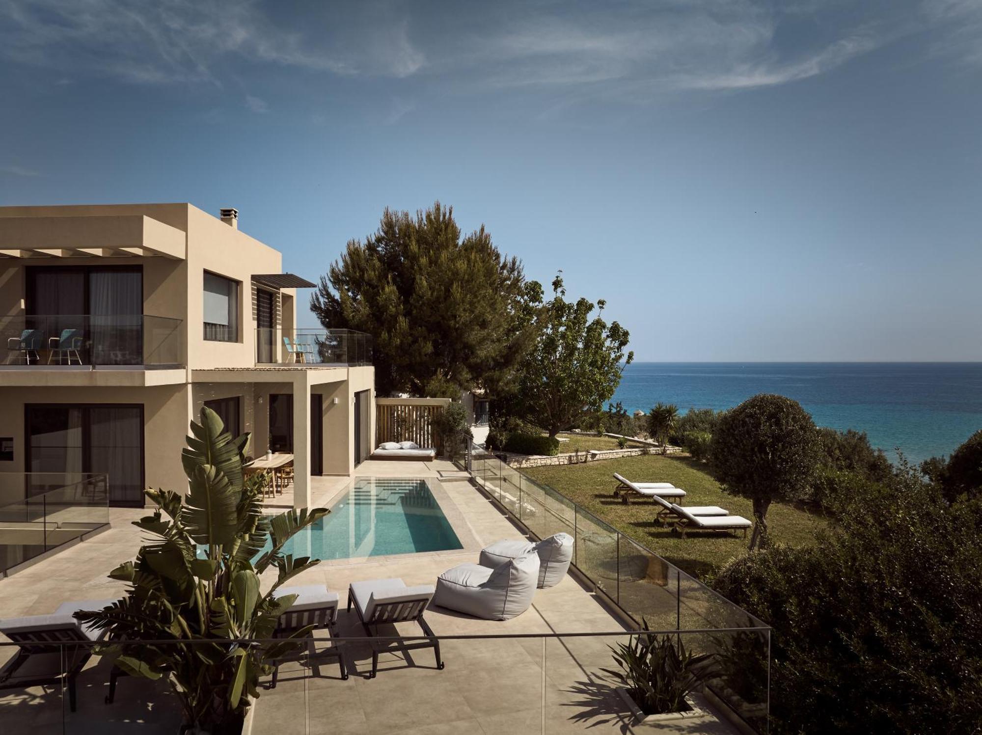 Uparati Villa - Hilltop Sea View Retreat Tsilivi  Exterior foto